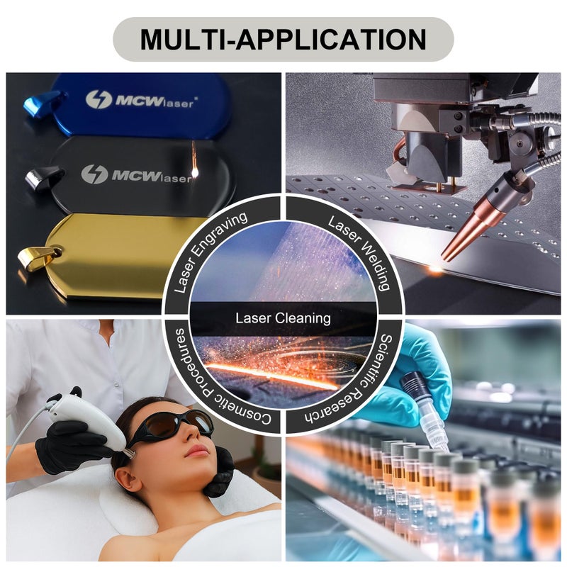 MCWlaser نظارات أمان الليزر OD5+ 190-540nm & 800-1700nm - حماية العين من الليزر الأزرق والأخضر والأشعة فوق البنفسجية لنظارات الليزر 405nm، 445nm، 450nm، 532nm، 808nm، 980nm، 1064nm، 1080nm، MCWlaser - Image 5